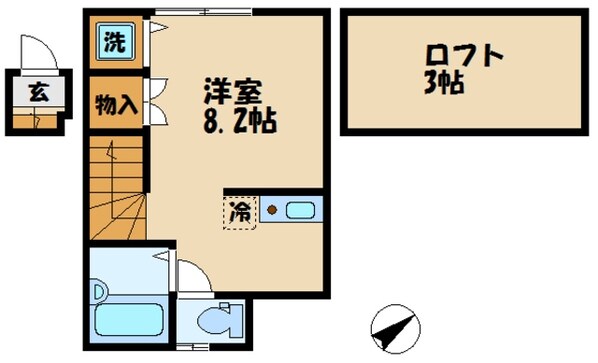 Bonheur府中(ボヌール府中)の物件間取画像